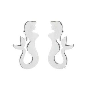 Mermaid Earrings Stainless Steel (85)